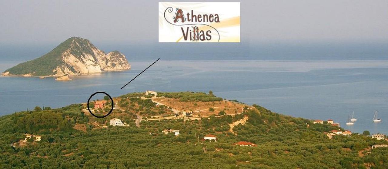 Athenea Villas, Private Pools & Gardens Keri Exterior foto